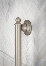 Moen Brantford 24-in Brushed Nickel Wall Mount (ADA Compliant) Grab Bar