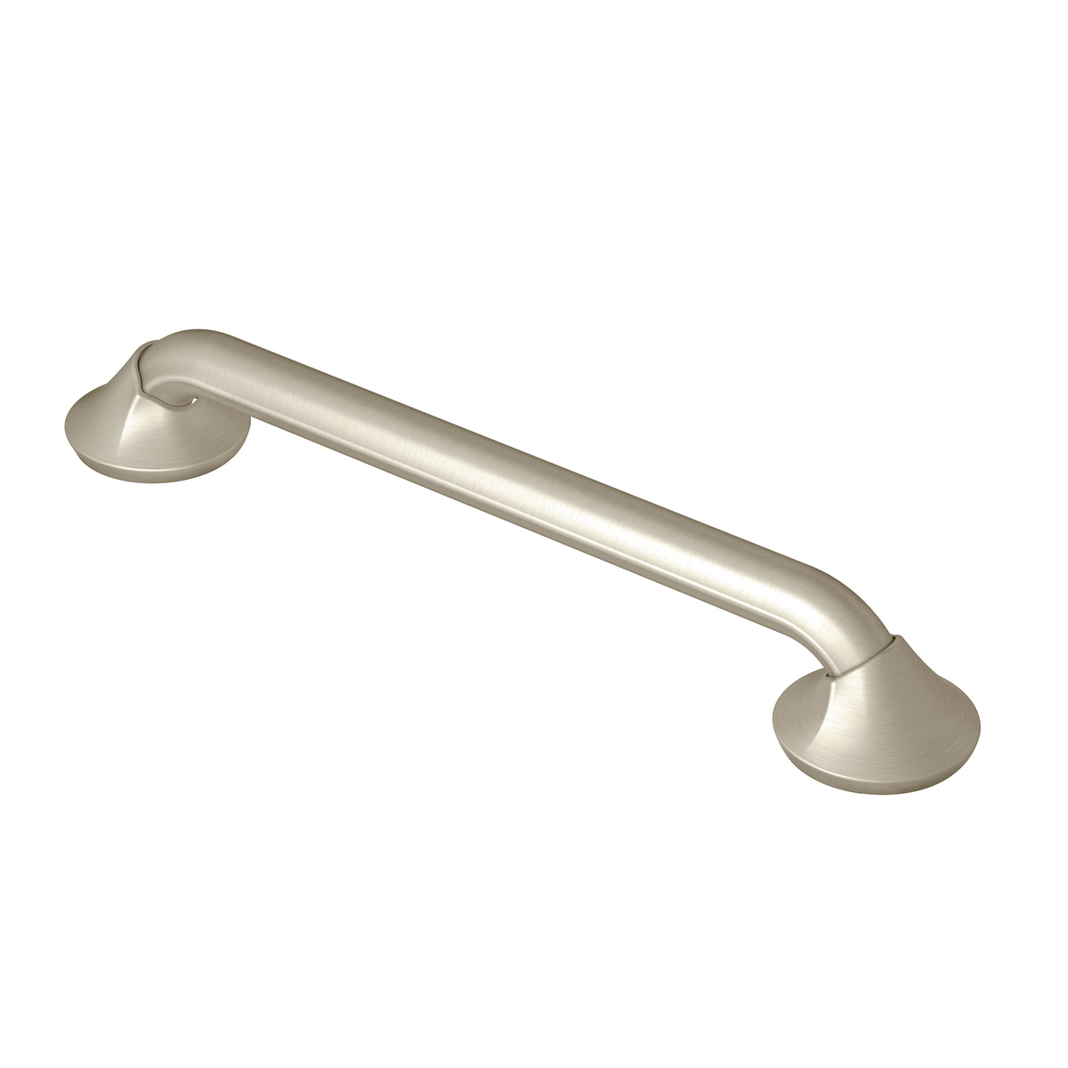 Moen Eva 18-in Brushed Nickel Wall Mount ADA-Compliant Grab Bar