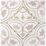 Bella Tate Beige 9x9 Matte Porcelain Tile for Walls and Floors