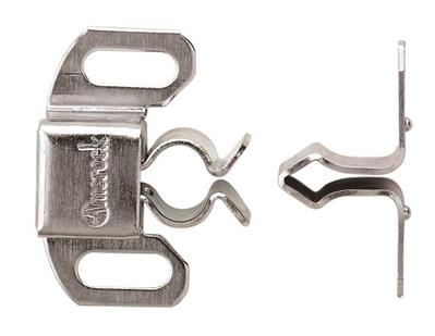 Amerock Perma-Brite 1 in. Zinc Friction Catch with Strike